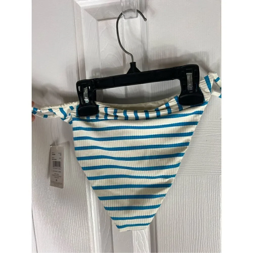 NWT RVCA Womens Moxie French Swim Bottoms Size L